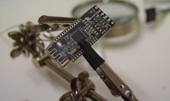 Bluetooth Module with unneeded parts removed